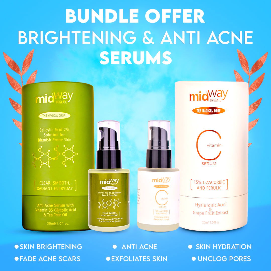 Acne & Vitamin C Serums - Midway Organic