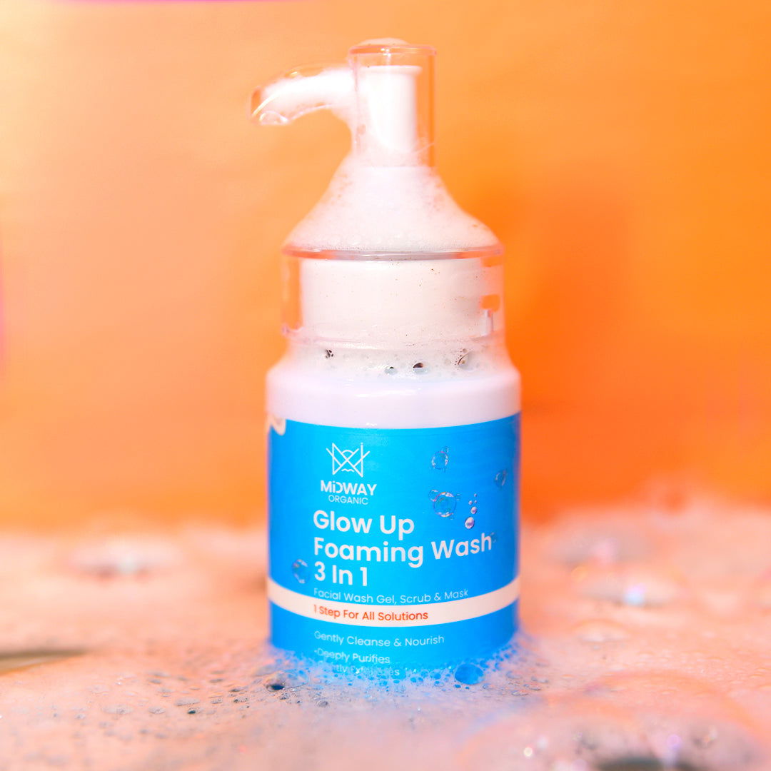 Glow Up Foaming Facewash - Midway Organic