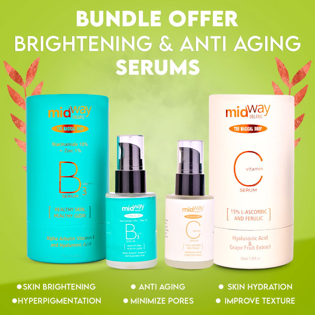 Niacinamide & Vitamin C Serum - Midway Organic